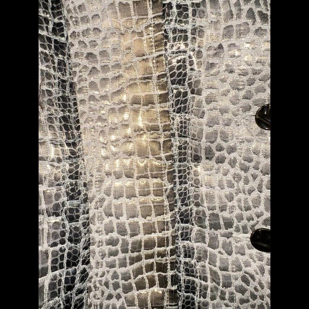 Ruby Rd. Women’s Faux Leather Snake Skin Print Lightweight‎ Jacket Size 8P - Picture 3 of 9